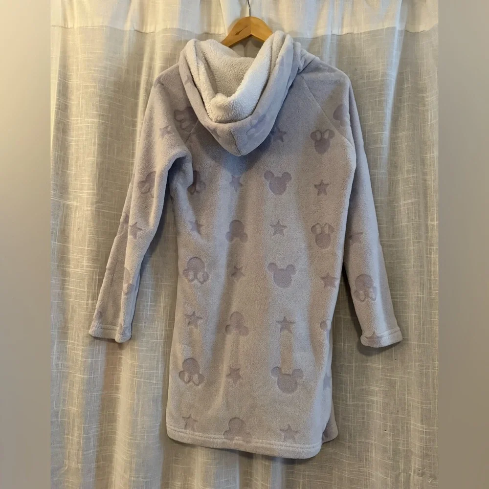Disney Faux Fur Sleep Shirt with Hoodie